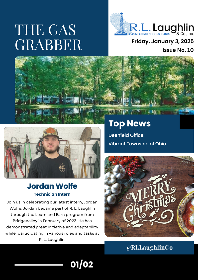 R. L. Laughlin Newsletter