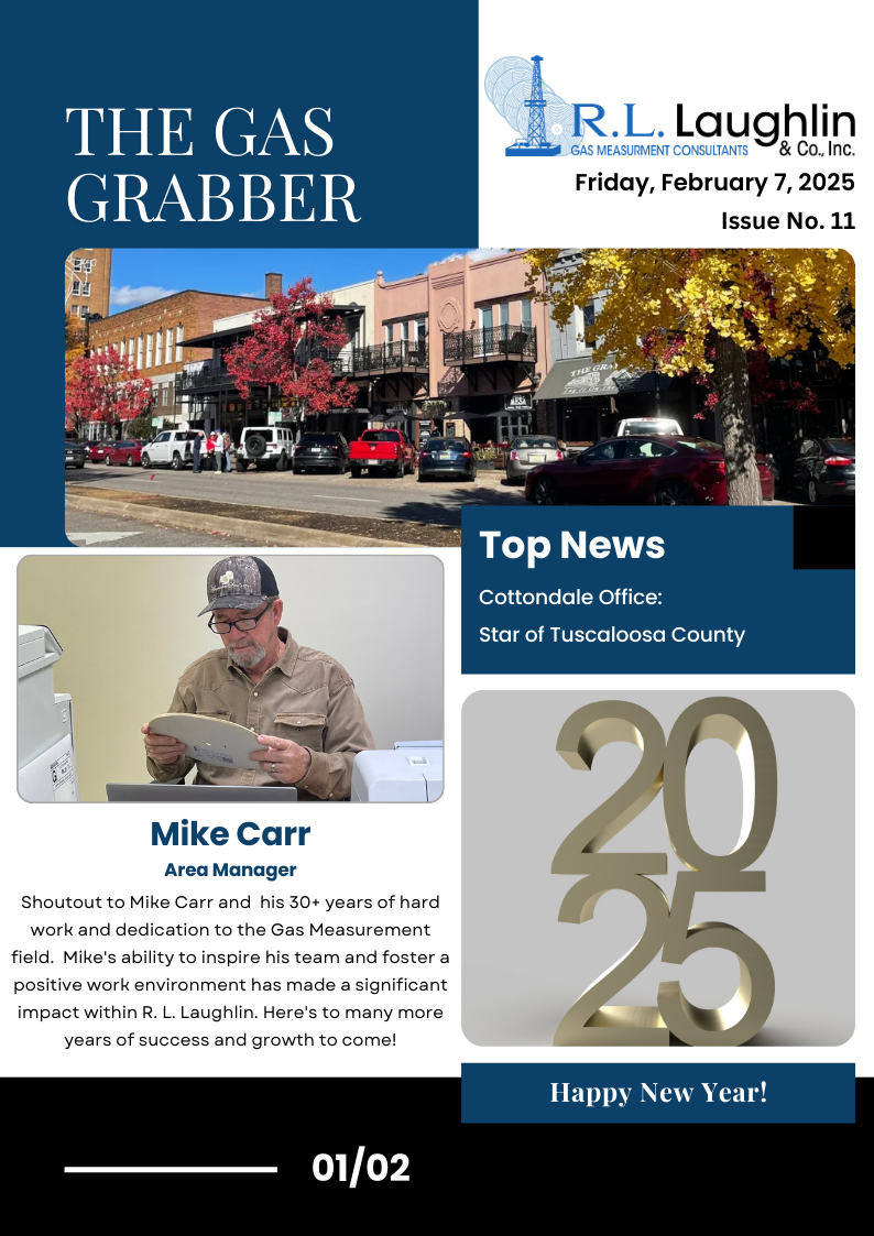 R. L. Laughlin Newsletter