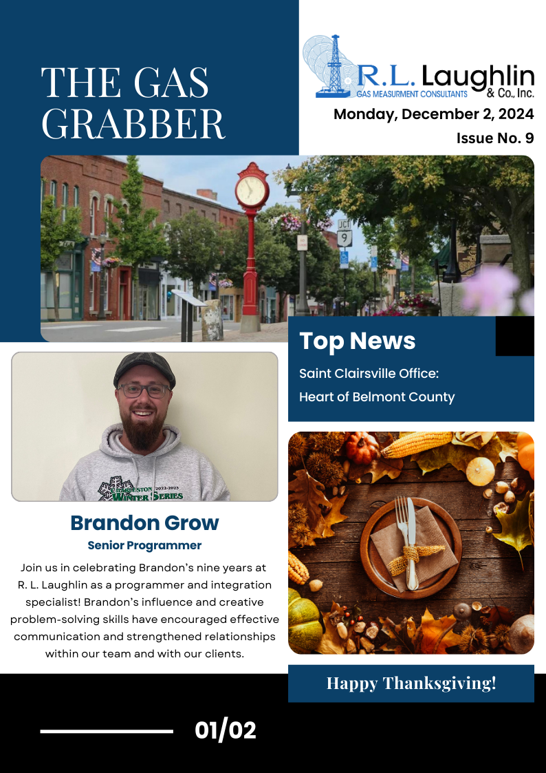 R. L. Laughlin Newsletter